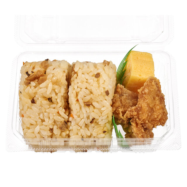 もち麦入り鮭おにぎりのよくばりランチボックス | NewDays